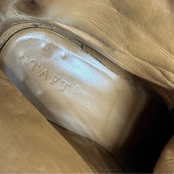 TAFT Men’s size 44 / 11 The Jack Oxblood Red Leather and Gray Wool Boots READ - Picture 14 of 16